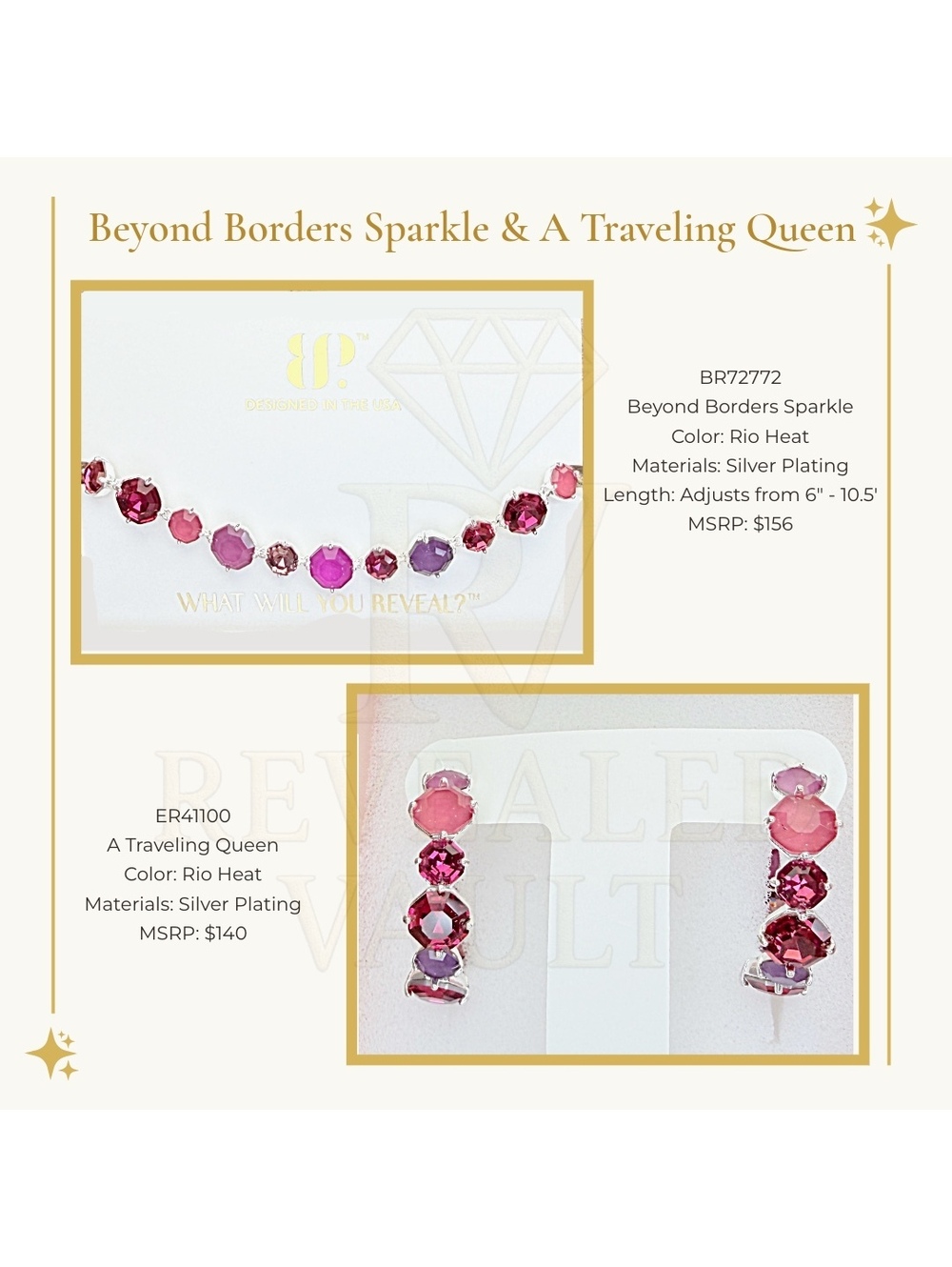 Beyond Borders Sparkle & A Traveling Queen - Rio Heat - Jewel Candy Destinations